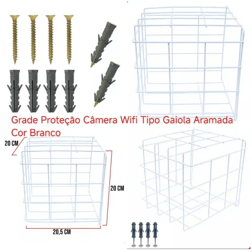Grade de Protecao para Câm Externa 