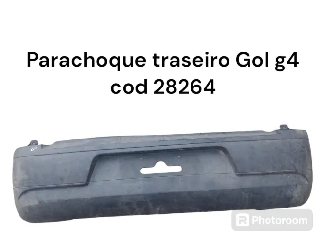 Para-choque traseiro Gol g4 - cod 28264