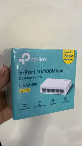 Switch 5 Portas 10/100Mbps LS1005 - TP-Link Loja Coimbra Computadores Entregamos