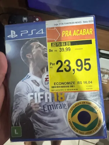FIFA 18 lacrado para ps4