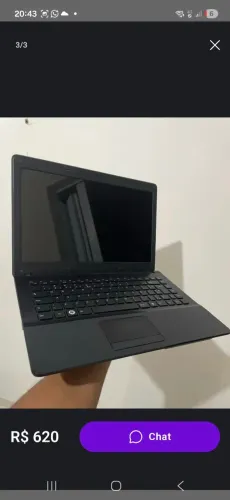 Notebook Login com SSD