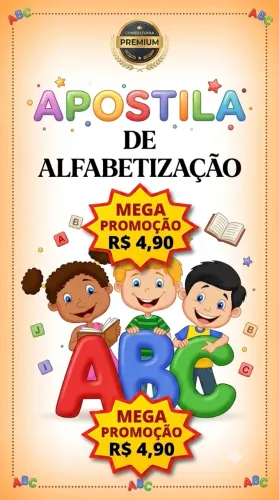 APOSTILA DE ALFABETIZAÇÃO