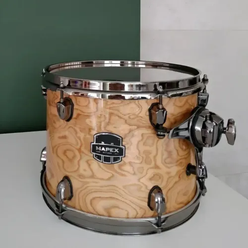 Tom Mapex Saturn V MH Exotic, Natural Maple Burl, 12x10