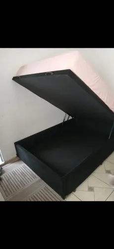 Cama casal bau