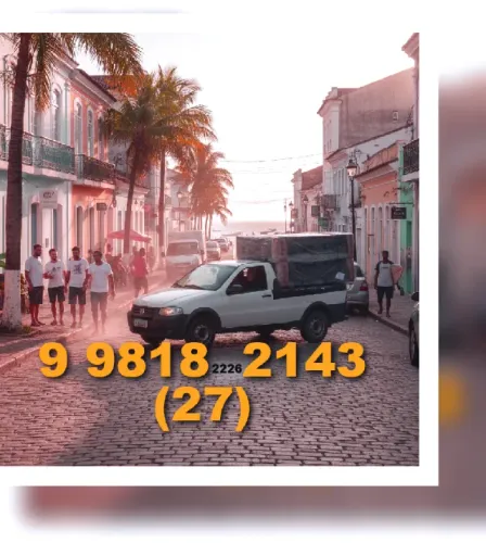 Mudança p/ condomínios com Pedro hoje segunda-feira