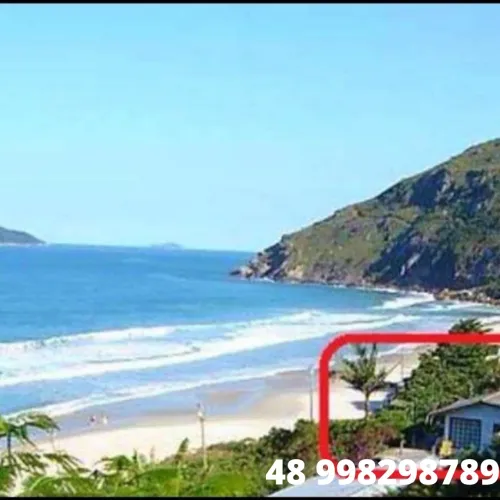 Alugo casa pé na areia Sul da Iha - semestral