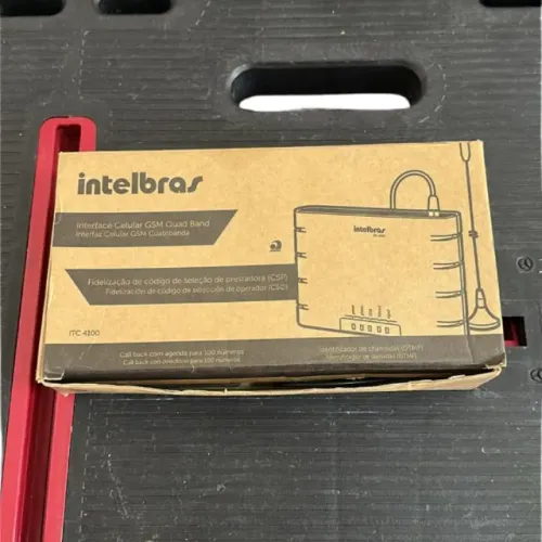INTERFACE CELULAR GSM QUAD BAND INTELBRAS ITC 4100 NA CAIXA