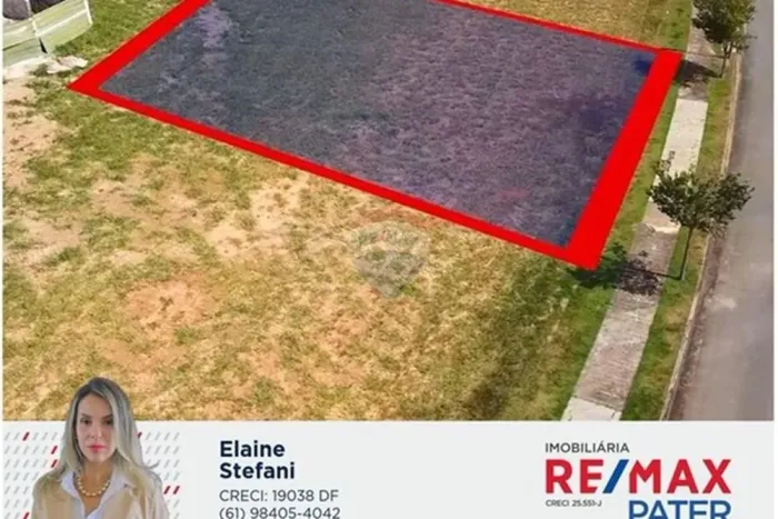 REDUÇÃO NO VALOR!!!!! Lote 586,16 m2 Alphaville Brasília Residencial I Plano! Para fechar 