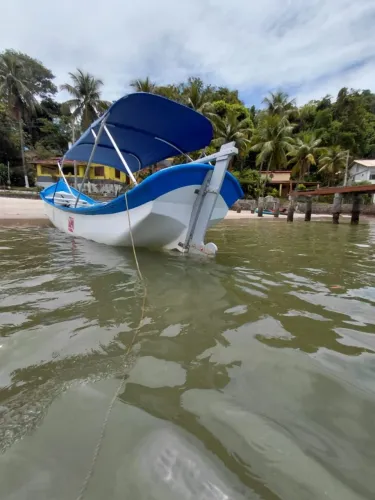 Vendo casco canoa Fibra de Vidro 