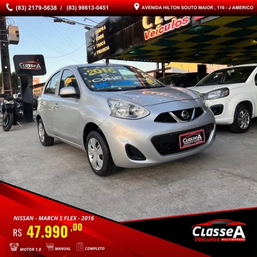 Nissan March S 1.0 12V Flex 5P 2016