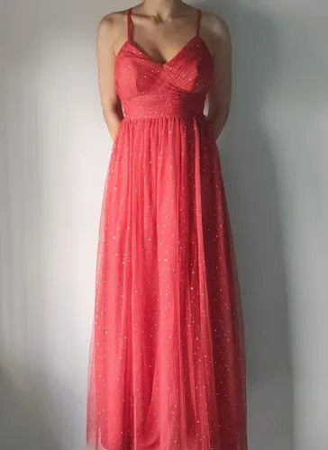 Vestido de Festa Laranja Queimado *USADO*