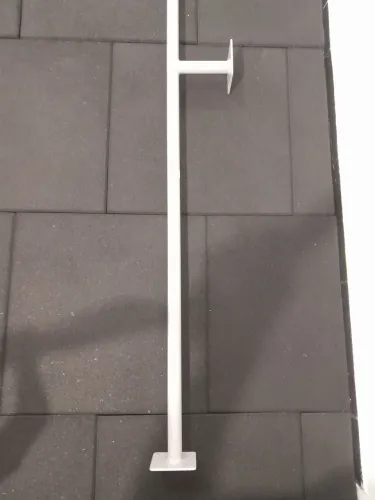 Barra Fixa 2,80m em Ferro - Tubo 3cm | Super Resistente