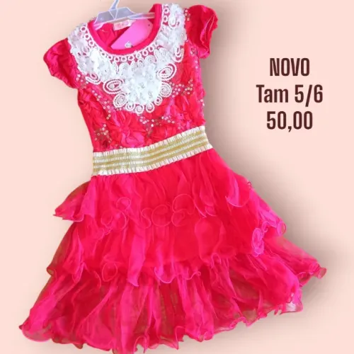 Vestido festa infantil