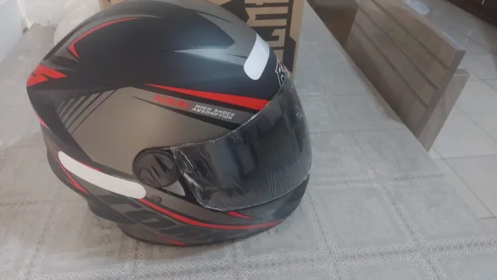 Capacete pro Tork vermelho