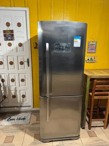 Geladeira Electrolux inverse Frost Free inox (entrego)