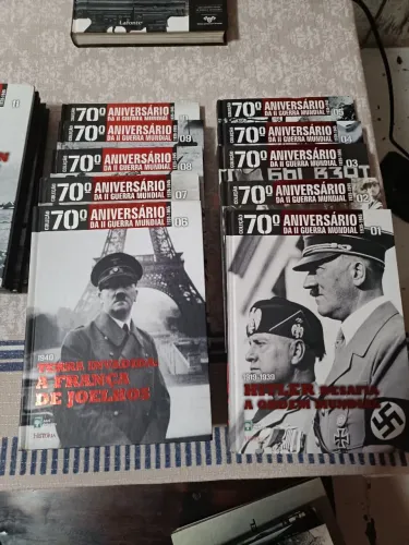Livros e Cds lacrados da 70° Aniversário da || Guerra Mundial