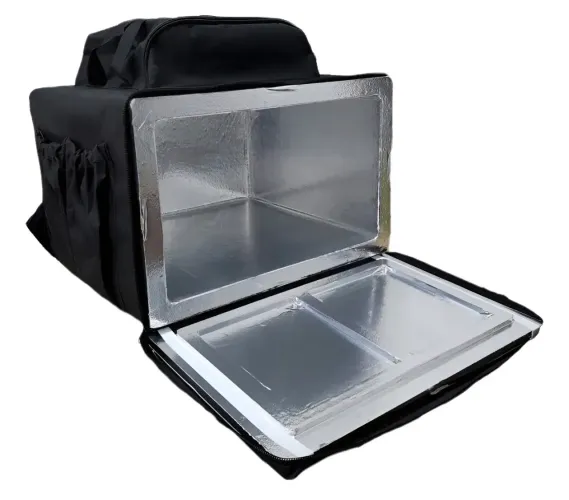 Bag Mochila Pizza Isopor Térmico Aluminizado