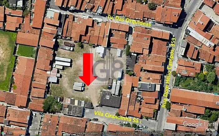 Terreno a venda no Carlito Pamplona, próximo a Rua Dom Hélio