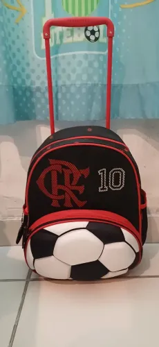 Mochila de futebol do Flamengo 10 - Novo