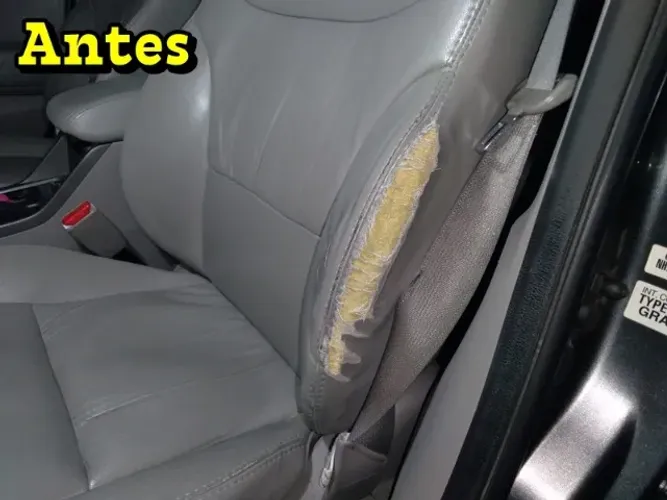 Seu Banco Automotivo Em Couro Ou Corvin Descosturou Ou Rasgou? Nós Consertamos