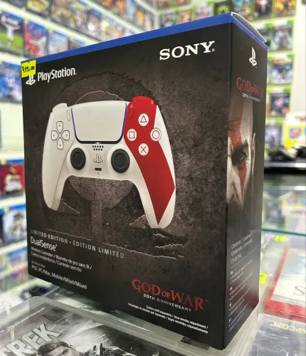 Controle Dualsense PS5 God of War Edicao Limitada Novo lacrado 