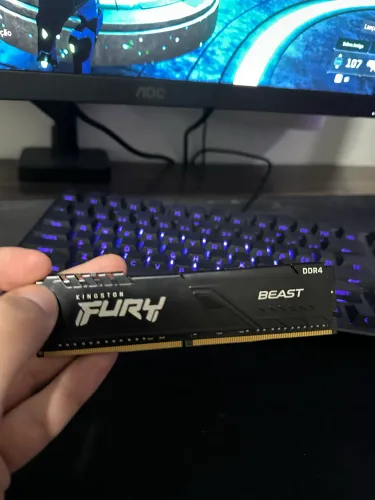 Memória Ram Kingston 16Gb DDR4 3200mhz