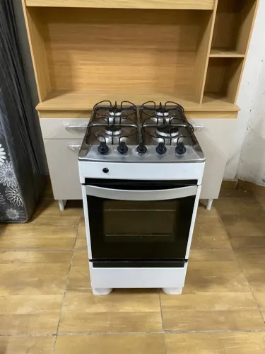 Fogão Brastemp 4 bocas branco funcionando perfeitamente