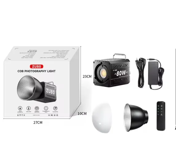 Led 80w difusor bicolor fotografia acompanha tripé