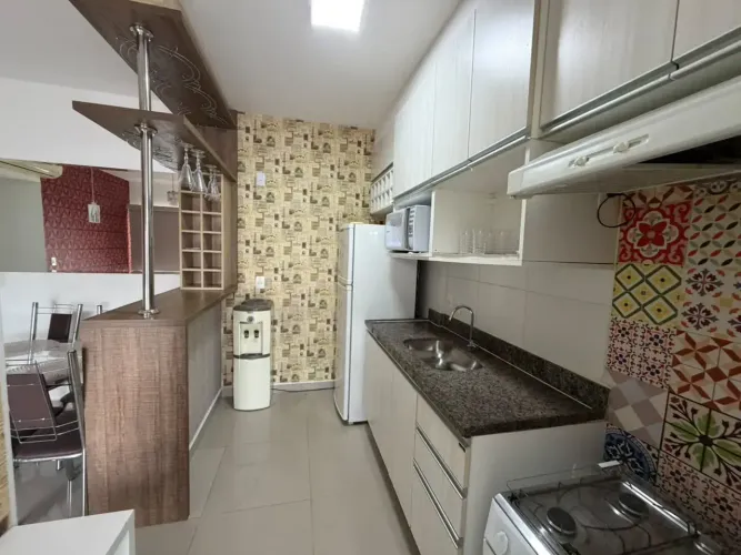 RESERVA DAS PRAIAS, MOBILIADO, 2 QTOS S/ 1 SUÍTE, 1 VAGA
