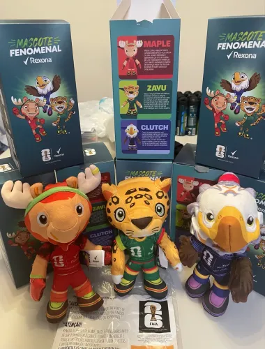 Mascotes da copa do mundo 2026