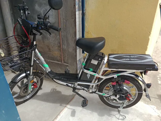 Vendendo uma bicicleta elétrica