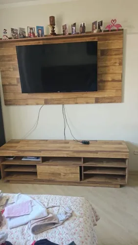 Rack com painel 