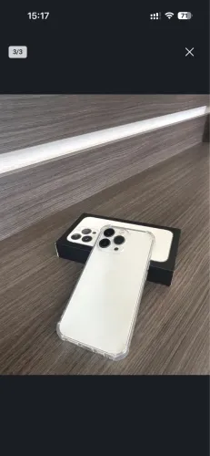 iPhone 13 Pro 256GB Branco | Bateria 97% | Caixa e Carregador