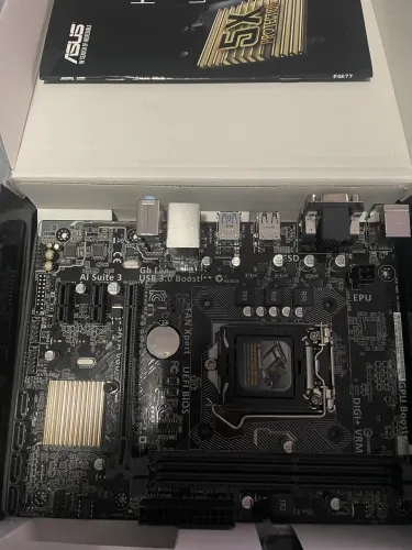 Placa mãe LGA 1150 DDR3 Asus h81m-E - Nova