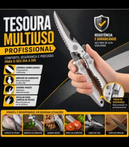 Tesoura Multi Uso