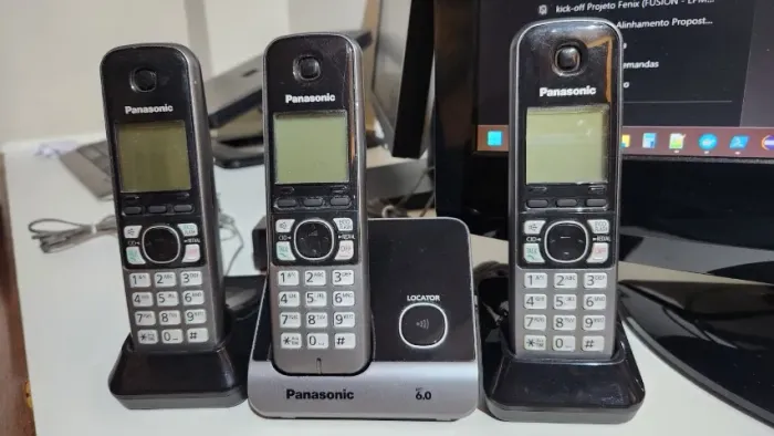 Telefone sem fio Panasonic KX-TG6711LB