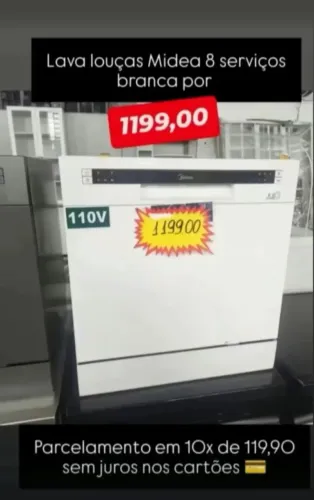 Lava louças Midea digital