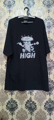 Camiseta preta marca HIGH Tam GG