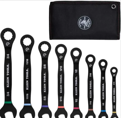Klein Tools Conjunto de chaves de catraca