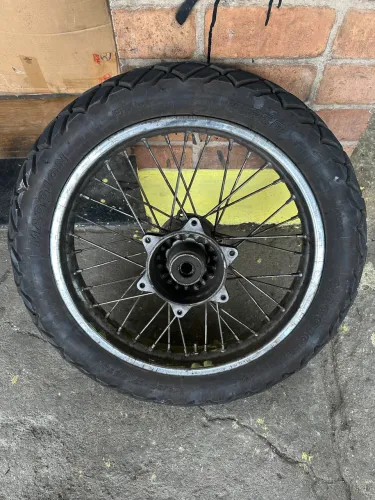 Roda Traseira Aro 17 Bros 160 Raiada 