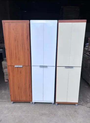 Armário Multiuso Paneleiro 4 Portas 5 Prateleiras Organizador Cozinha Lavanderia NOVO