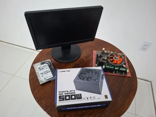 Peças de PC + Monitor