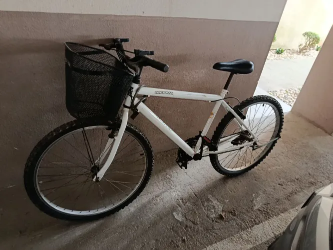 Bicicleta com cestinha