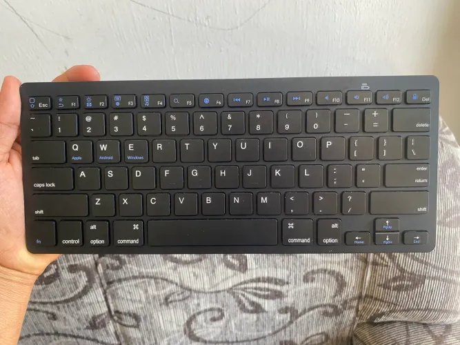 Teclado Bluetooth Sem Fio BK3001 - Seminovo - Para Celular, Tablet, TV Box, Notebook
