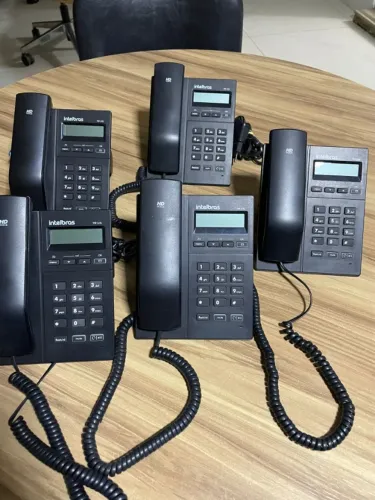 ? TELEFONE IP INTELBRAS TIP 125 VOIP - QTD 10 Peças 