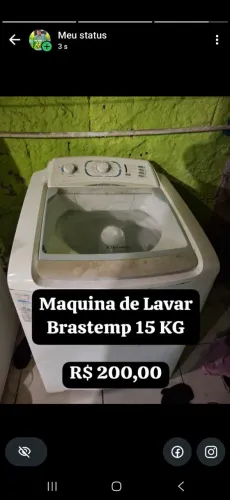 Maquina de Lavar Brastemp 