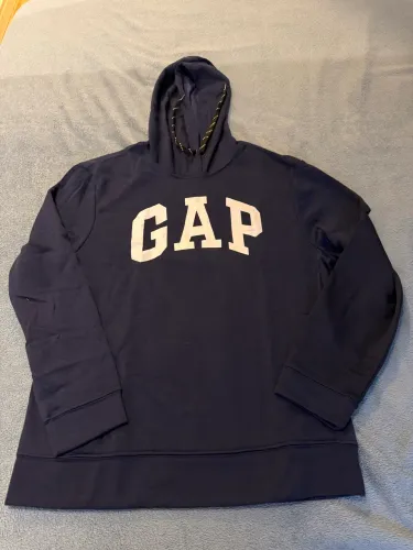 Moletom Gap Azul com Capuz Tamanho G