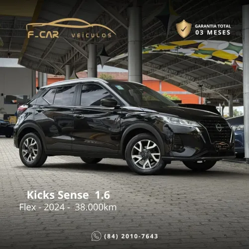 Nissan Kicks Sense 1.6 16V Flex AUT 2024