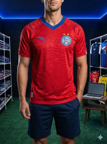 Camisa Bahia Vermelha