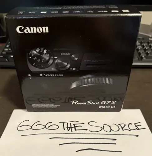 Canon PowerShot G7X Mark III